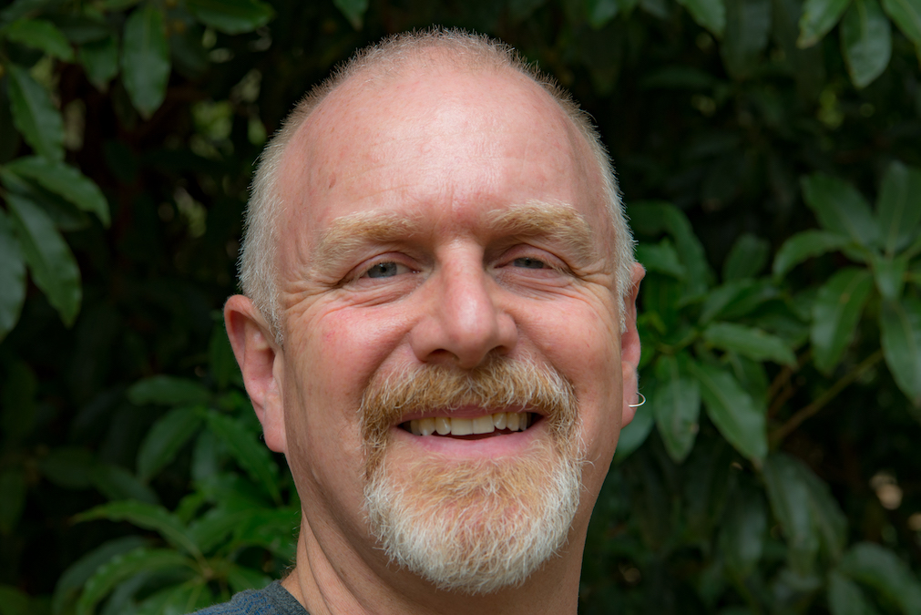 Photo of author Scot Gardner smiling into camera